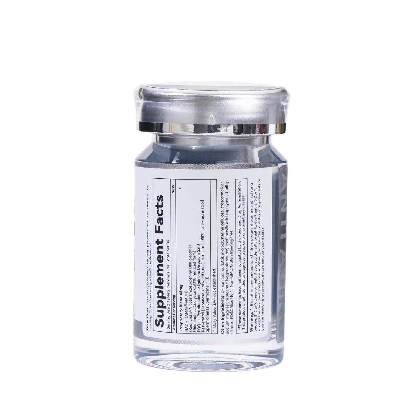 Flynew Anti-Aging | Supports NAD+Production & Healthy Aging | Made in USA | 60 Capsules Dietary Supplement Fitness Edible