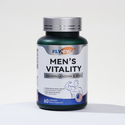 Men's Vitality Supplement, Energy Booster for Men, Male Health Support 丨60 Capsules