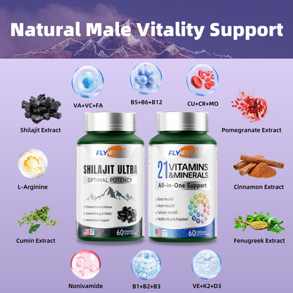 FLYNEW capsules promote testosterone, enhance energy, significantly increase size and thickness, provide strong endurance, and release freely!