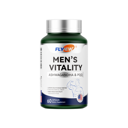 Men's Vitality Supplement, Energy Booster for Men, Male Health Support 丨60 Capsules